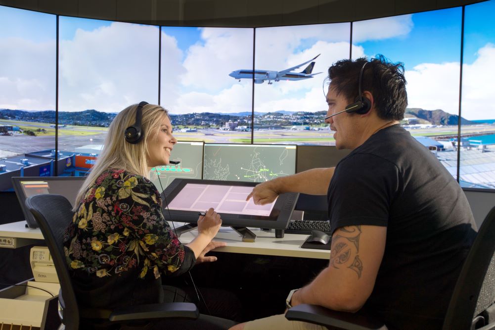 ATC simulator training