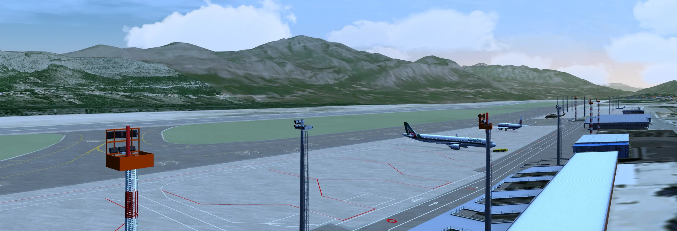 LDDU-3D-1-2 TotalControl ATC simulation 3D graphics